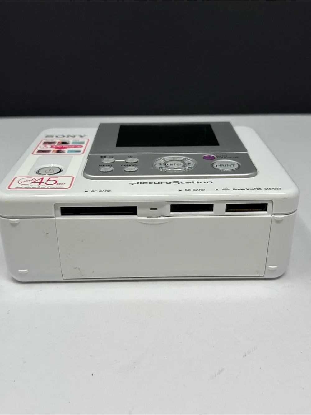 Sony DPP-FP90 Digital Picture Station W/ Paper Tray, Manual, and Disk White O0